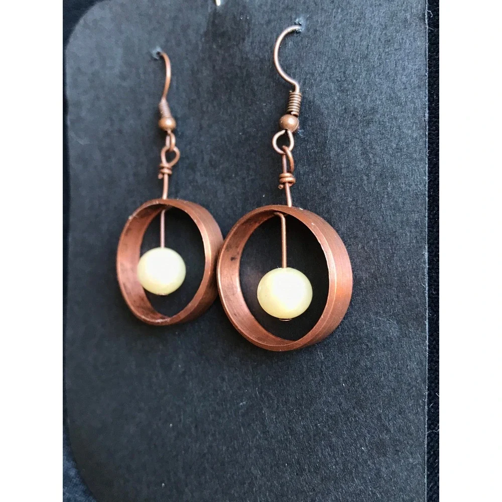 N/A copper earrings